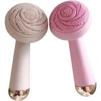 Rechargeable Facial Cleansing & Massager Device - 2 Colours - Pink