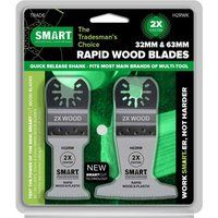Smart H2RWK Trade 2 Piece Rapid Wood Blade Kit