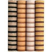 Pvc Peel And Stick Walnut Wood Waterproof Wallpaper - 4 Options