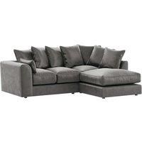 Brooklyn Plush Velvet 3 to 4 Seater L Shaped Corner Sofa Right Hand Facing