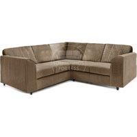 Ferguson 5 Seater Fabric Corner Sofa L Shaped Jumbo Cord - Full Back