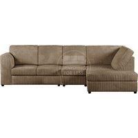 Luxor Jumbo Cord Large 5 Seater Corner Sofa Long Right Hand Facing - Full Back