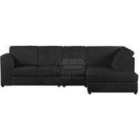 Luxor Jumbo Cord Large 5 Seater Corner Sofa Long Right Hand Facing - Full Back