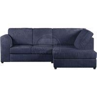 Luxor Jumbo Cord 4 Seater Corner sofa Right Hand Facing - Full Back
