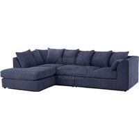 Luxor Jumbo Cord Large 5 Seater Corner Sofa Long Left Hand Facing