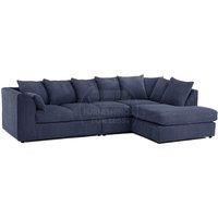 Luxor Jumbo Cord Large 5 Seater Corner Sofa Long Right Hand Facing