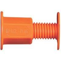 Space-Plug Regular 10 Pack - Multi-Purpose, Adjustable Spacer Fitting for Fixing Kitchen Units, Bathroom Furniture, Bedroom Wardrobes, Bookcases, Chests of Drawers, Filling Gaps 30-50mm