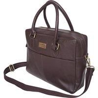 Brown Leather Laptop Bag