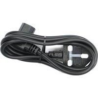 Power Cord (UK), Compatible with X8 Pro SES and X10 Pro Omni Black