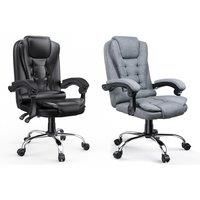 Computer Chair - Home And Office In 2 Options - Black