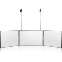 Adjustable 360 Trifold Mirror With Telescopic Hooks