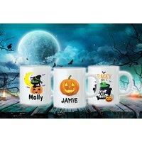 Personalised Halloween Mug - 4 Designs Available
