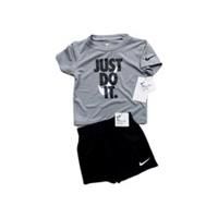 Nike Infant Boys Just Do It Short Set - Black