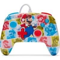 POWERA Enhanced Wired Controller for Nintendo Switch - Mario Hero Reel