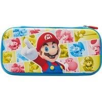 PowerA Slim Case for Nintendo Switch, Switch Lite & OLED Model, Protective Pouch with 10 Game Cards Storage and Built-in Play Stand, Official: Mario; Mushroom Kingdom Reel