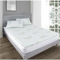 Ezysleep Bamboo Memory Foam Mattress Topper Double 2 Inch