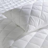 Soft Quilted Pillow and Mattress Protector Set