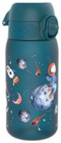 Ion8 Leak Proof Kids Water Bottle, BPA Free, Space, 350ml (12oz), Deep Teal 2.0