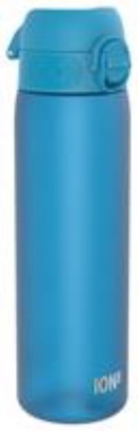 Ion8 Leak Proof Slim Water Bottle, BPA Free, Blue, 500ml (18oz)