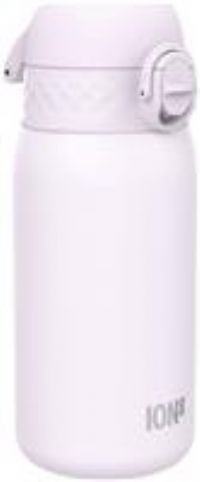 Ion8 Leak Proof Kids Water Bottle, Stainless Steel, Lilac Dusk, 400ml (13oz)