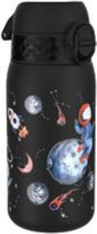 Ion8 Leak Proof Kids Water Bottle, Stainless Steel, Space, 400ml (13oz)