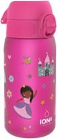 Ion8 Leak Proof Kids Water Bottle, BPA Free, Princess, 350ml (12oz)