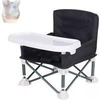 Baby Highchair Foldable Infant Feeding Toddler Table Chair Portable Seat Travel