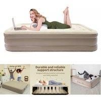 King Air Bed Inflatable Mattress with Built-in Electric Pump Camping