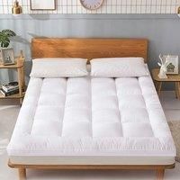 New 1pc 10cm Deep Thick Hotel Quality white Mattress Topper