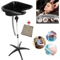 Portable Salon Mobile Hairdressing Washing Hair Basin Backwash Shampoo Bowl Sink