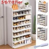 Shoes Storage Rack Standing Shelf Self Organiser Shelves Unit Footwear Cabinet