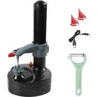 Electric Potato Peeler Automatic Apple Express Rotating Peeling Machine Tool UK
