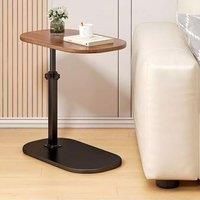 Adjustable C-Shaped Sofa Table - Coffee and Laptop Stand