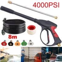 4000PSI Pressure Washer Gun and Hose Kit Car Jet Lance UK