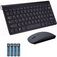 Combo For MAC PC Laptop 2.4G Cordless Wireless Keyboard and Mouse Set