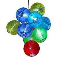 Solar Led Lantern String Lights - Weatherproof