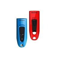 SanDisk Ultra 32 GB USB Flash Drive USB 3.0 Up to 130 MB/s Read - Twin Pack