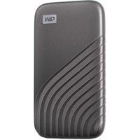 WD 4TB My Passport Portable SSD with NVMe Technology, USB-C, Read Speeds of up to 1050MB/s and Write Speeds of up to 1000MB/s. Works with PC, Xbox, PlayStation - Space Grey