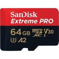 SanDisk C10 UHS-I 64GB microSDXC Card for Phone Up to 100MB/120MB/170MB/200MB