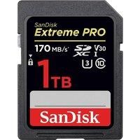 SanDisk 1TB Extreme PRO SDXC card + RescuePRO Deluxe, up to 200MB/s, UHS-I, Class 10, U3, V30