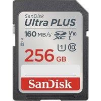 Sandisk Ultra Plus SDXC UHS I Card 256 gb 160 MB/s