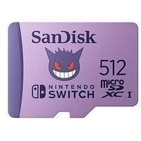 Sandisk 512GB Pokemon Gengar microSD Card