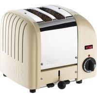 £2Dualit Classic Vario 2 Slice Cream Stainless Steel Electric Toaster - 20247