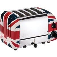 Dualit Classic AWS 80th Anniversary Union Jack 4 Slot Toaster