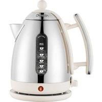 Dualit 72013 Cordless Jug Kettle, Polished and Canvas White