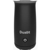 Dualit Handheld Milk Frother - 340ml Capacity - Ideal for Flat Whites, hot Chocolates, cappuccinos Lattes and More - One Touch Operation - Removable Whisk for Easy Cleaning – Cordless - Non-Stick
