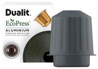 Dualit EcoPress Mess Free Aluminium Coffee Capsule Recycler Dishwasher Safe