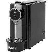 Dualit Café Plus Coffee Capsule Machine - Nespresso Compatible Capsule Machine - Espresso and Lungo Functions - Tea Maker & Espresso Machine - 40 Second Start up time