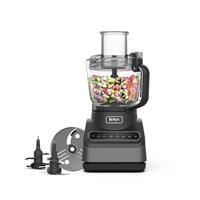 Ninja Food Processor with Auto-iQ (BN650UK) 850W, 2.1L Bowl, Silver, BPA Free Plastic, 850 W, 2.1 Liters