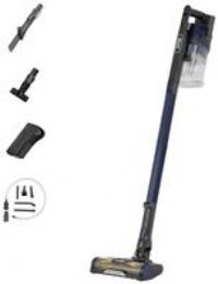 Shark Cordless Stick Vacuum Cleaner [IZ103UKGB] Amazon Exclusive Model, Anti Hair Wrap, Car Detailing Kit, Single Battery, Dark Blue